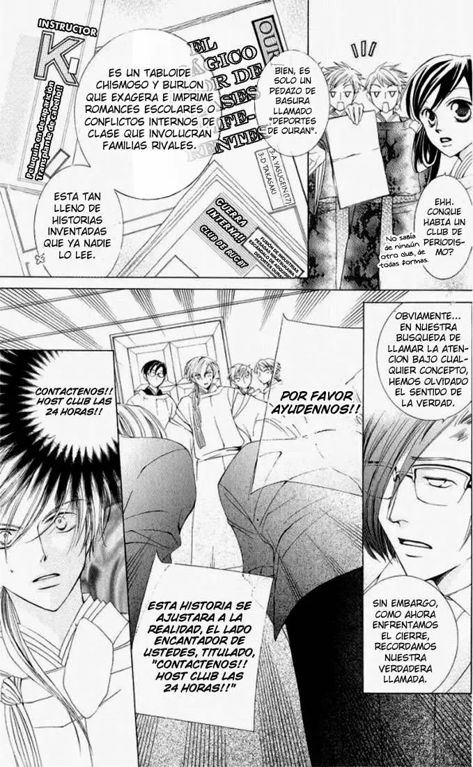Ouran High School Host Club capítulo 16, página 8