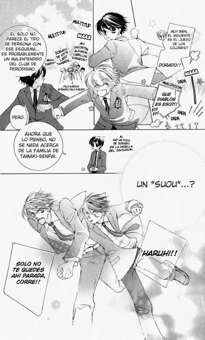 Ouran High School Host Club capítulo 16, página 21