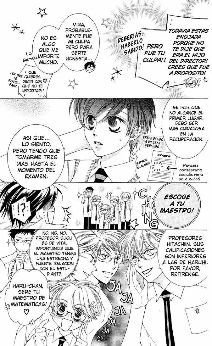 Ouran High School Host Club capítulo 17, página 8