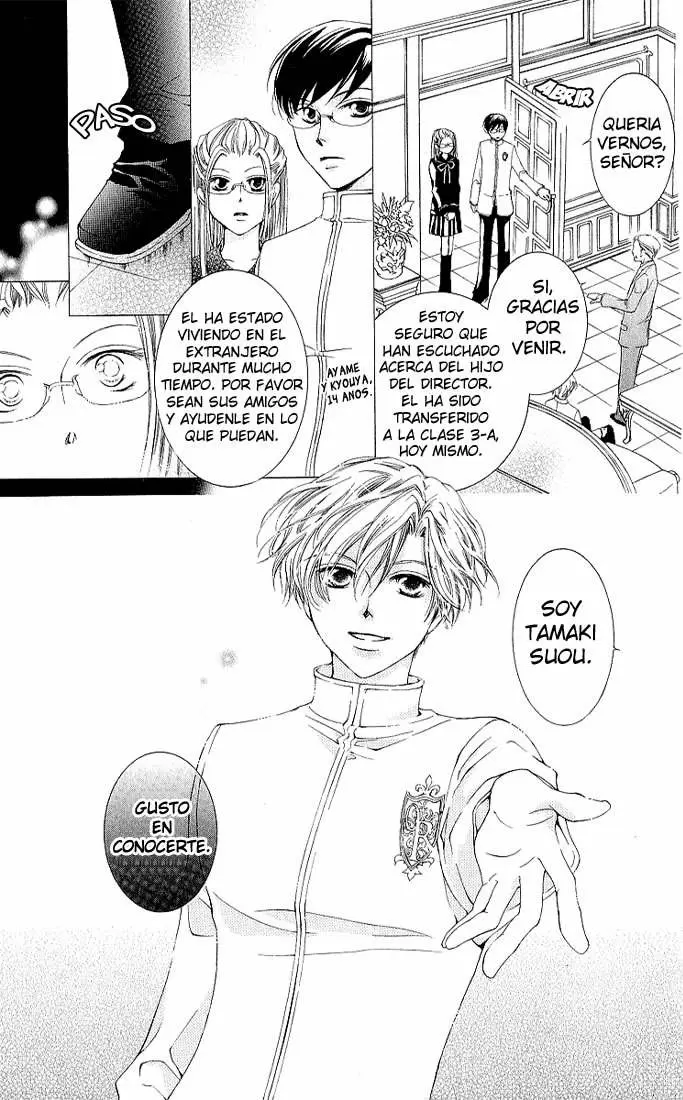 Ouran High School Host Club capítulo 17, página 20