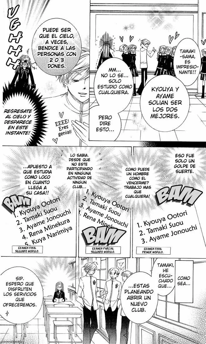 Ouran High School Host Club capítulo 17, página 23