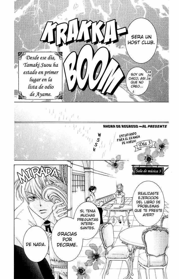 Ouran High School Host Club capítulo 17, página 24