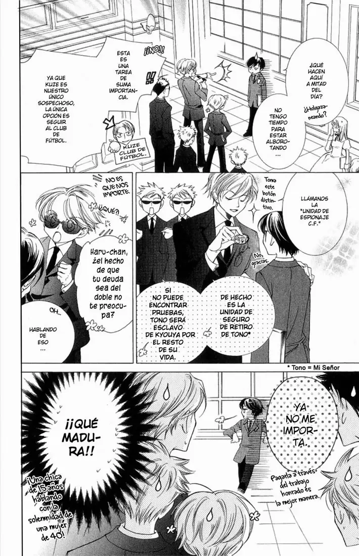 Ouran High School Host Club capítulo 23, página 8