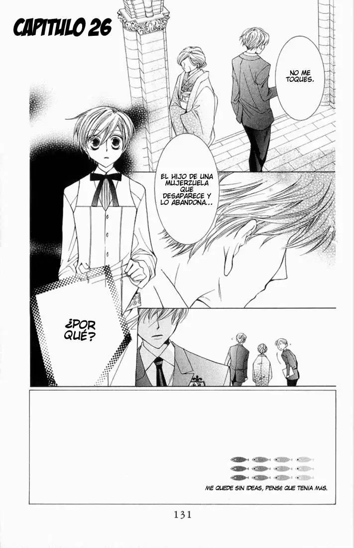 Ouran High School Host Club capítulo 26, página 1