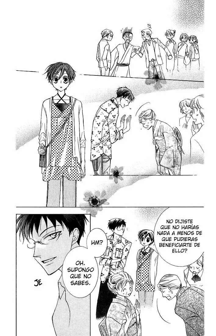 Ouran High School Host Club capítulo 28, página 28