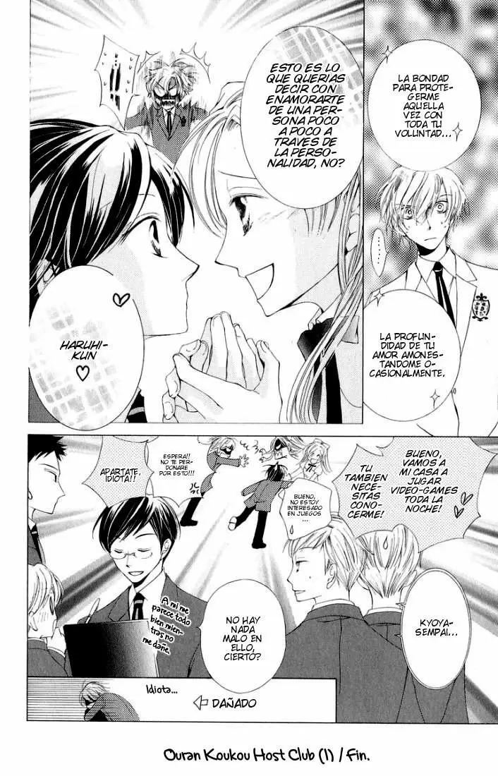 Ouran High School Host Club capítulo 3, página 52
