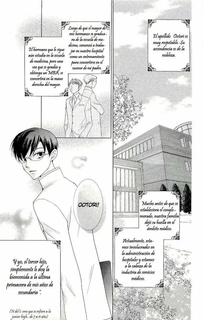 Ouran High School Host Club capítulo 33, página 3