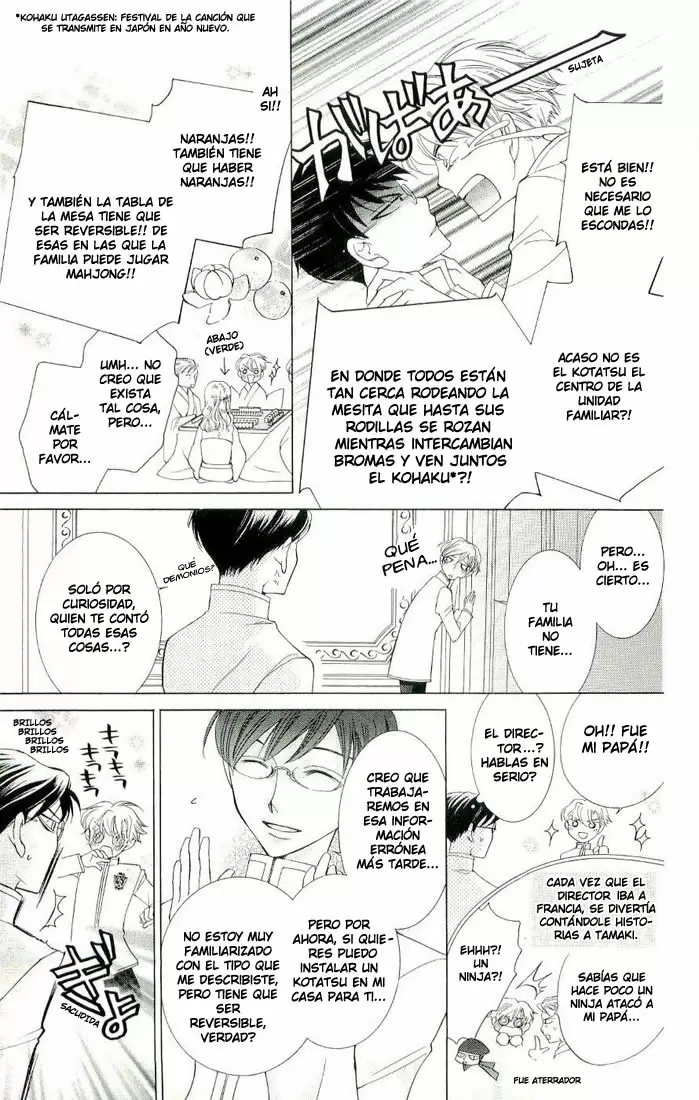 Ouran High School Host Club capítulo 33, página 13