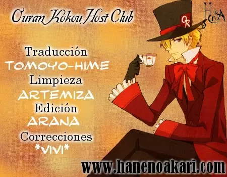 Ouran High School Host Club capítulo 37, página 1