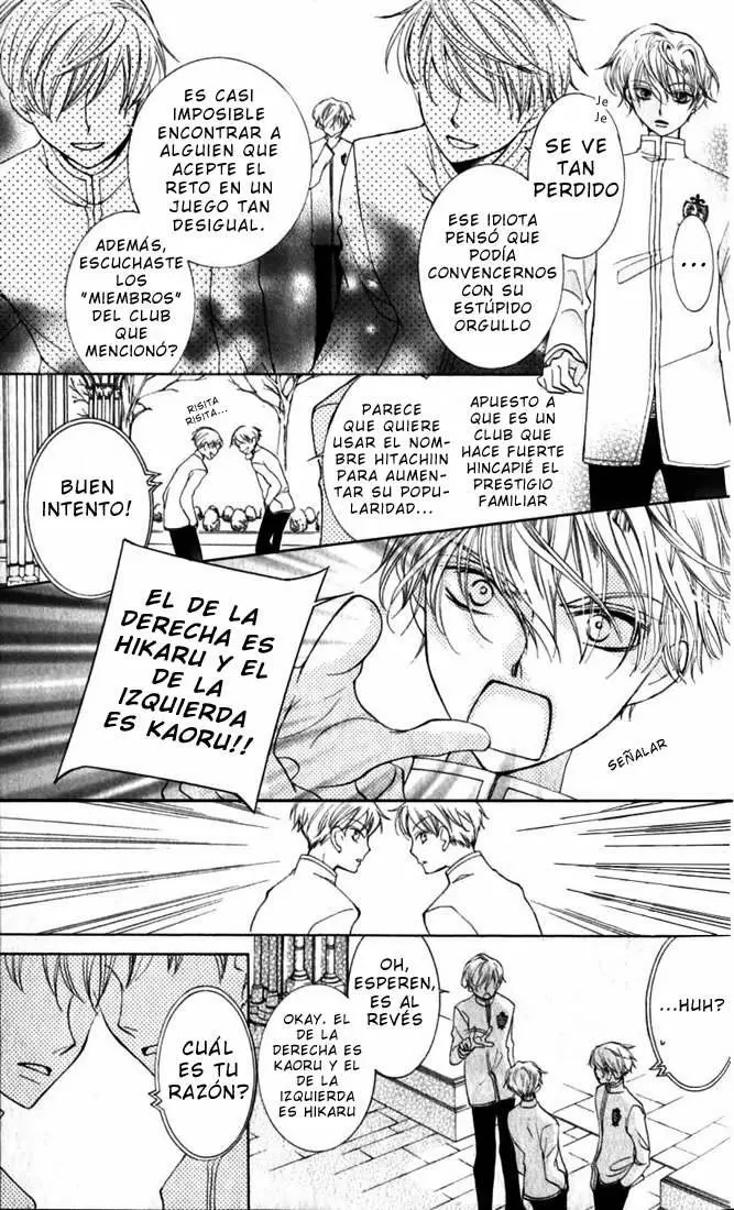 Ouran High School Host Club capítulo 37, página 15
