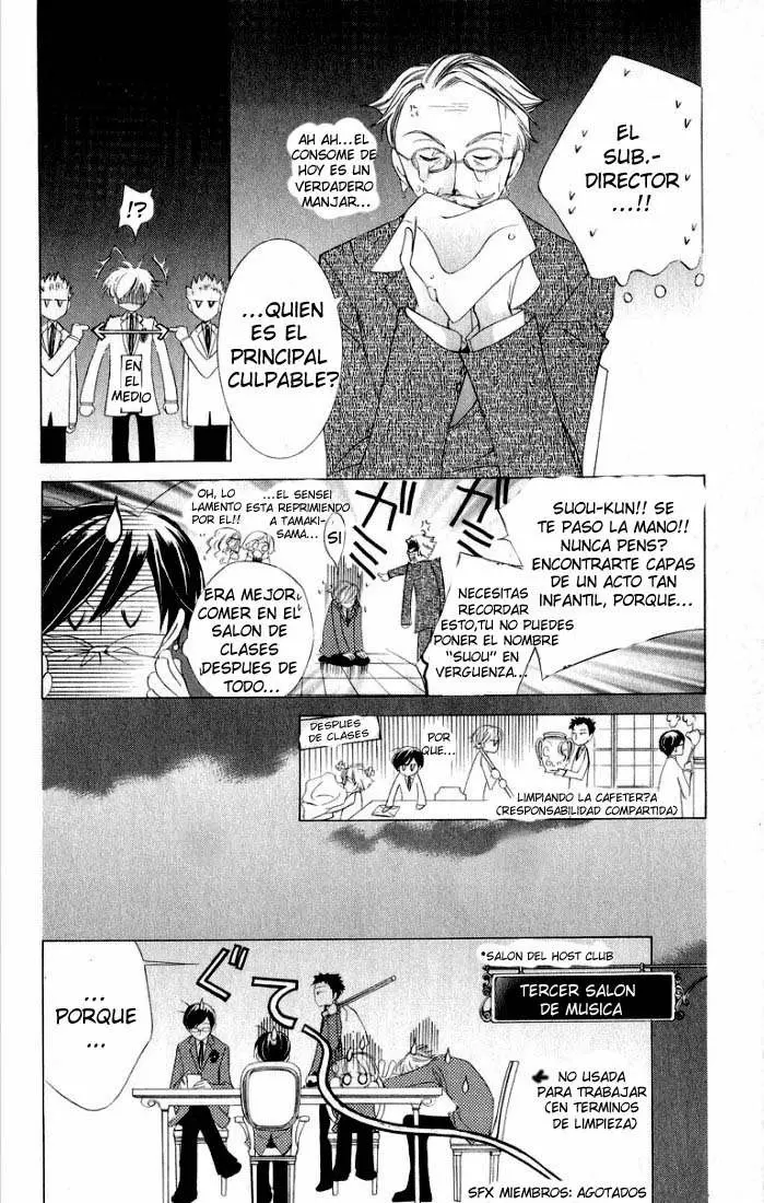 Ouran High School Host Club capítulo 5, página 20