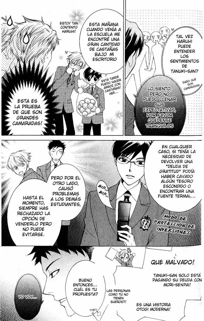 Ouran High School Host Club capítulo 50, página 18