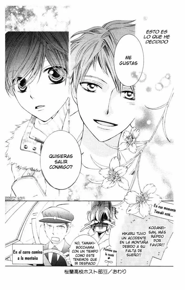 Ouran High School Host Club capítulo 61, página 35