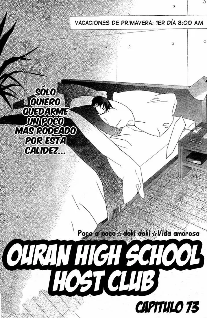 Ouran High School Host Club capítulo 73, página 2