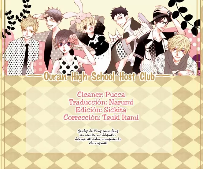 Ouran High School Host Club capítulo 83.2, página 1