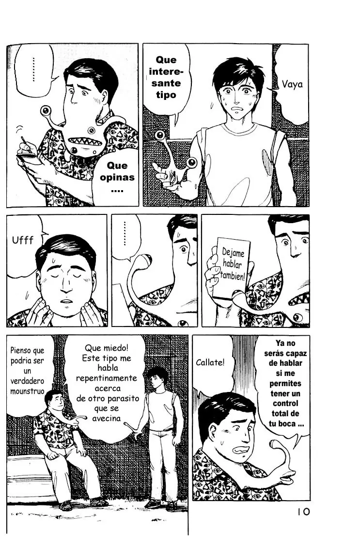 Parasyte capítulo 15, página 10