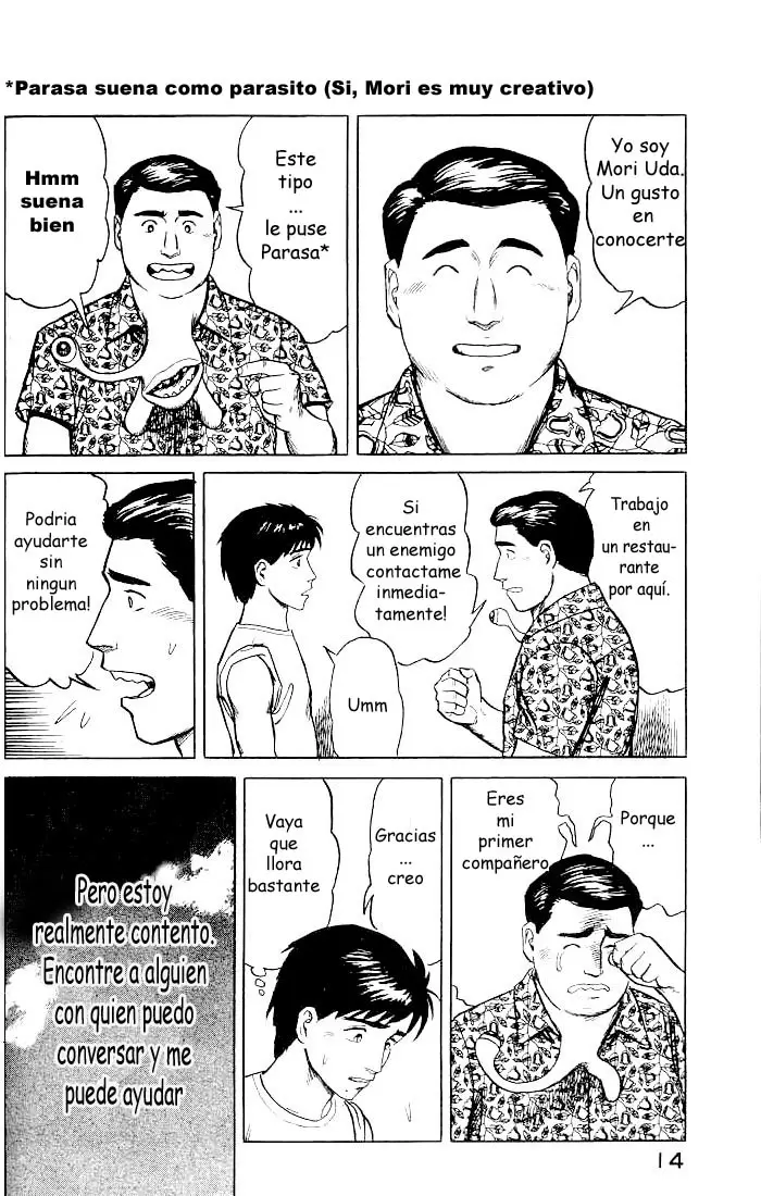 Parasyte capítulo 15, página 14