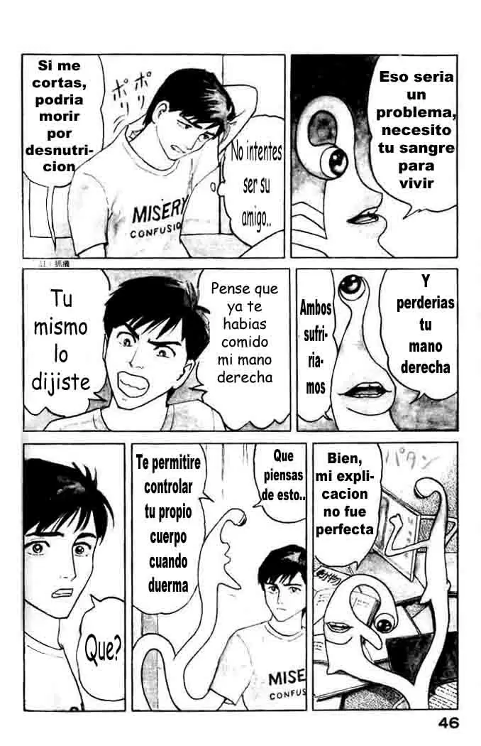 Parasyte capítulo 2, página 4