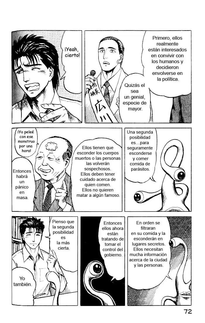 Parasyte capítulo 29, página 4