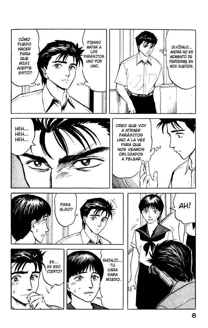 Parasyte capítulo 39, página 8