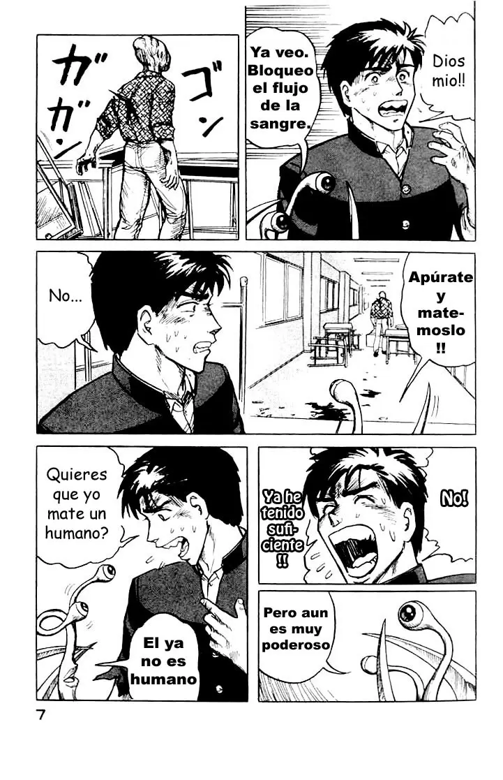 Parasyte capítulo 8, página 7