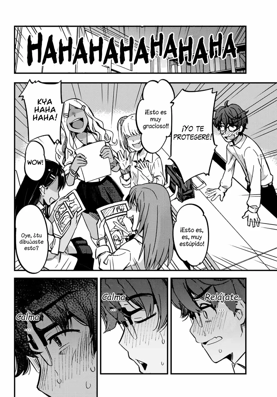Please don't bully me, Nagatoro capítulo 1, página 5