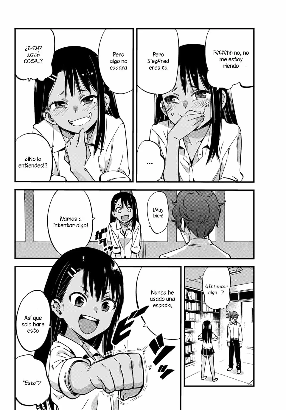 Please don't bully me, Nagatoro capítulo 1, página 13
