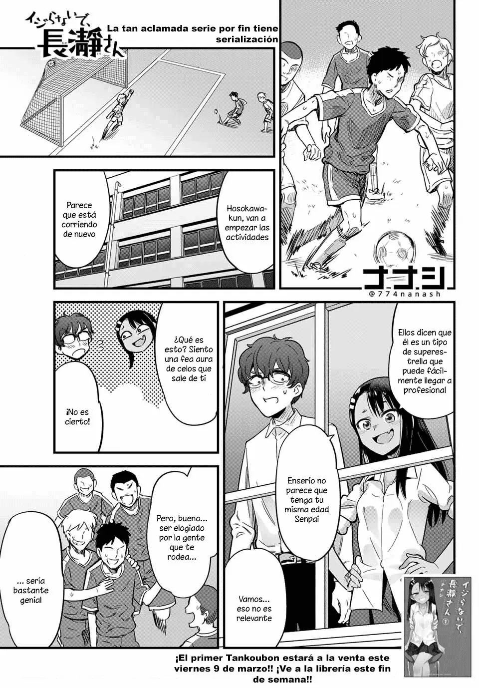 Please don't bully me, Nagatoro capítulo 10.5, página 2