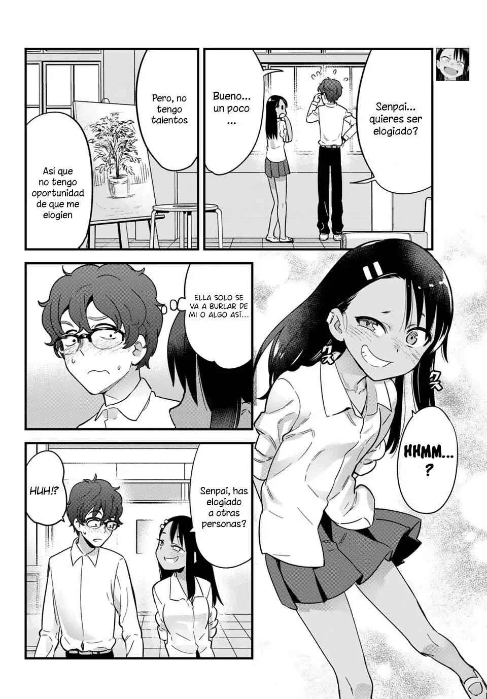 Please don't bully me, Nagatoro capítulo 10.5, página 3