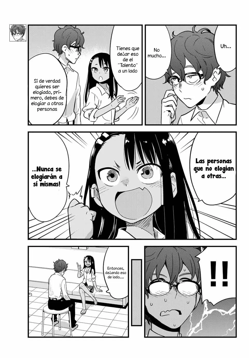 Please don't bully me, Nagatoro capítulo 10.5, página 4