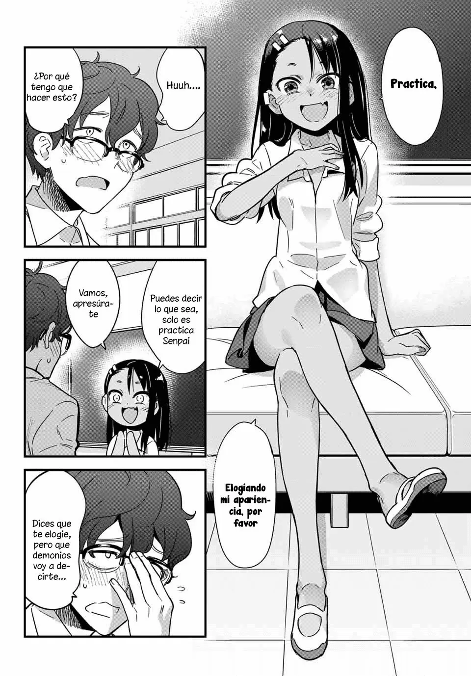 Please don't bully me, Nagatoro capítulo 10.5, página 5