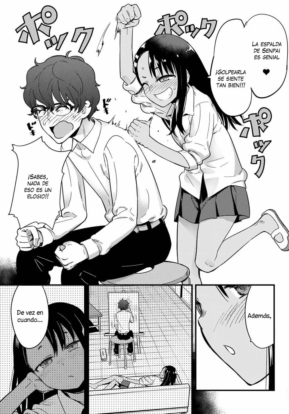 Please don't bully me, Nagatoro capítulo 10.5, página 12