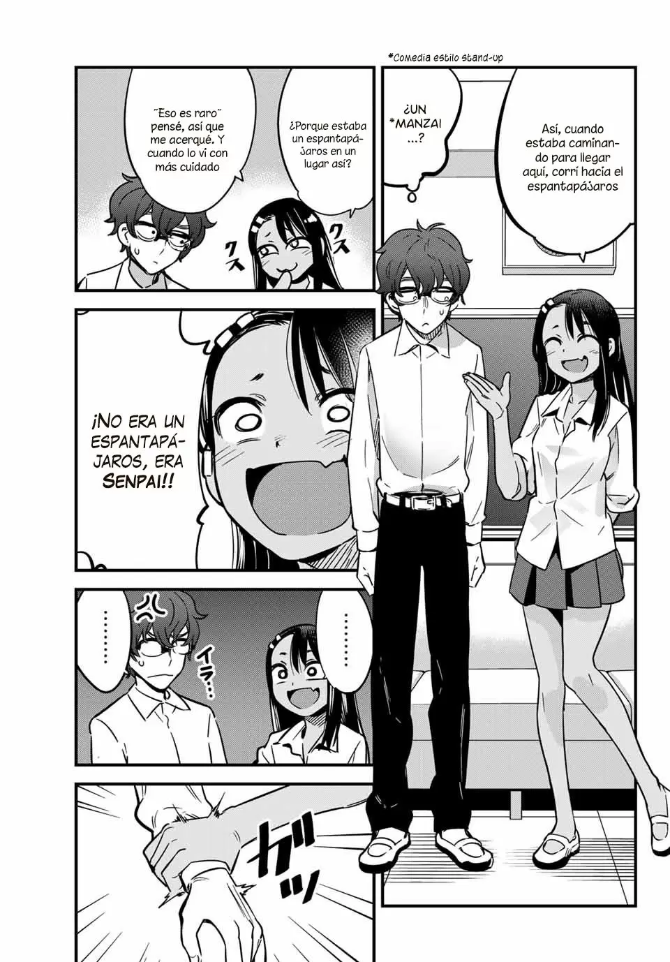 Please don't bully me, Nagatoro capítulo 10, página 4