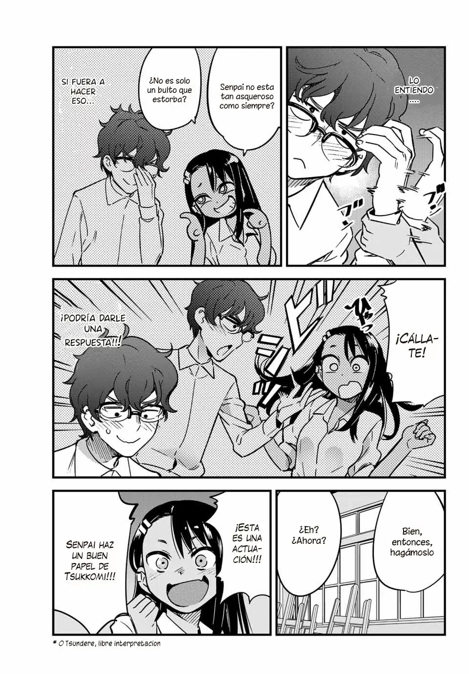 Please don't bully me, Nagatoro capítulo 10, página 6