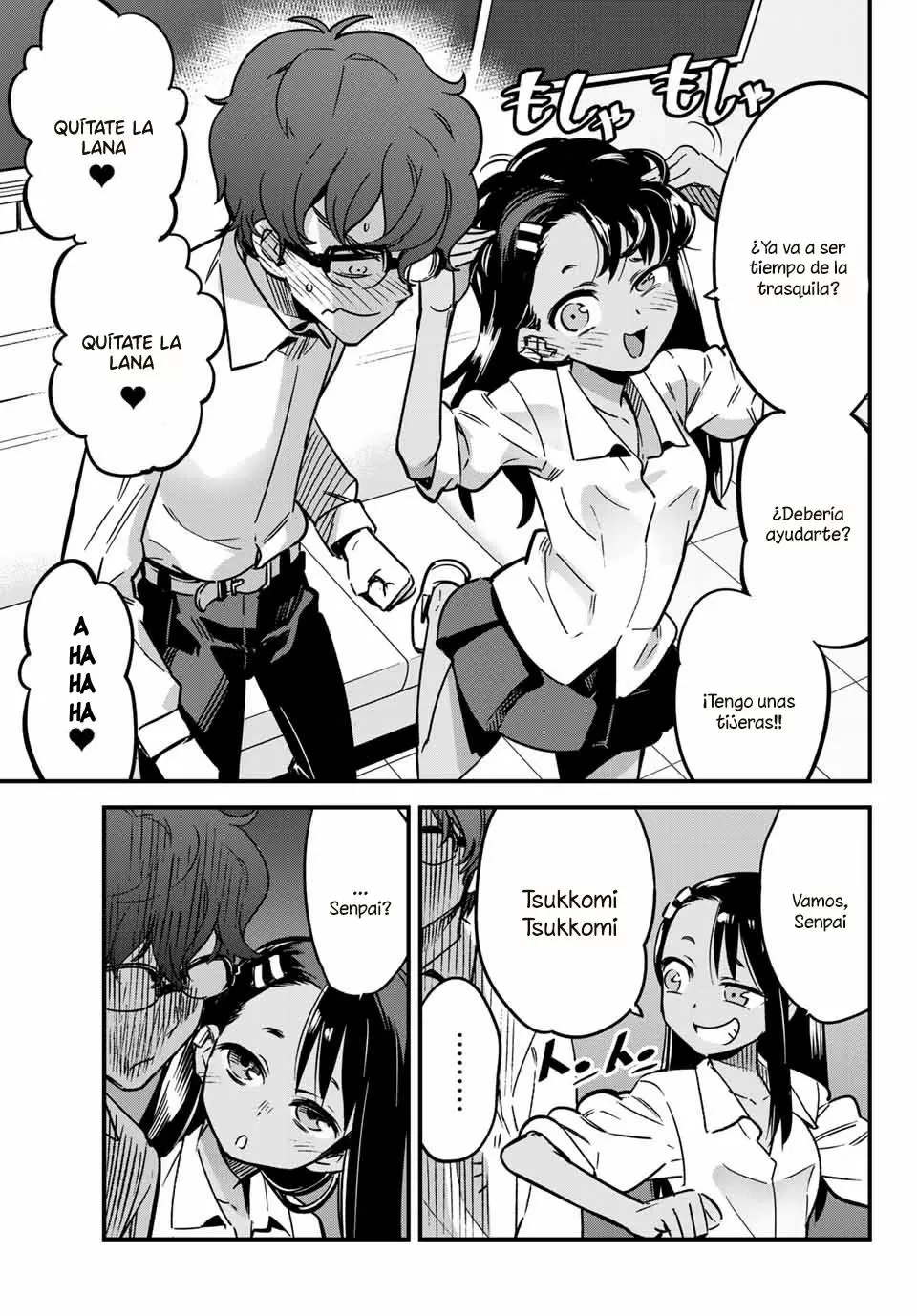 Please don't bully me, Nagatoro capítulo 10, página 8