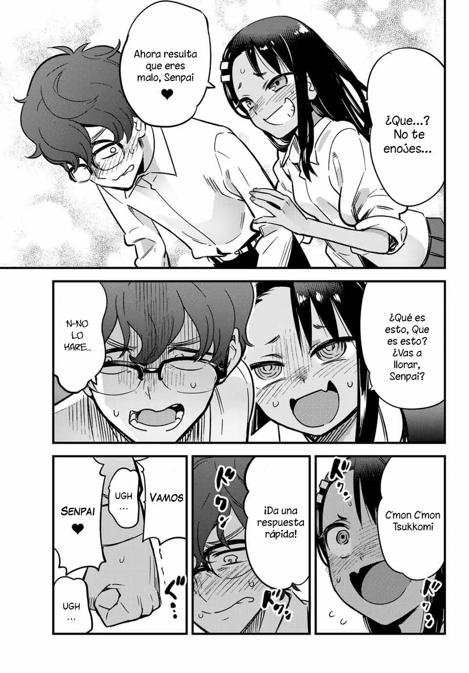 Please don't bully me, Nagatoro capítulo 10, página 12