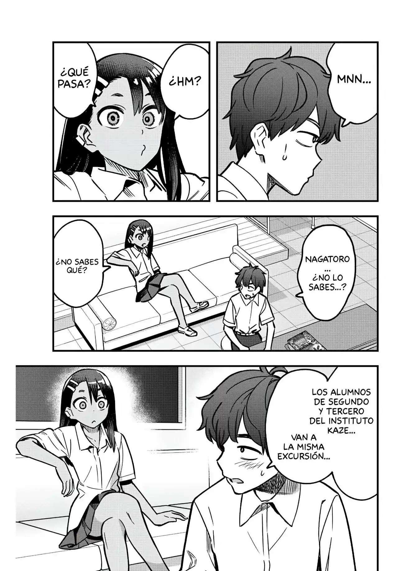 Please don't bully me, Nagatoro capítulo 101, página 7