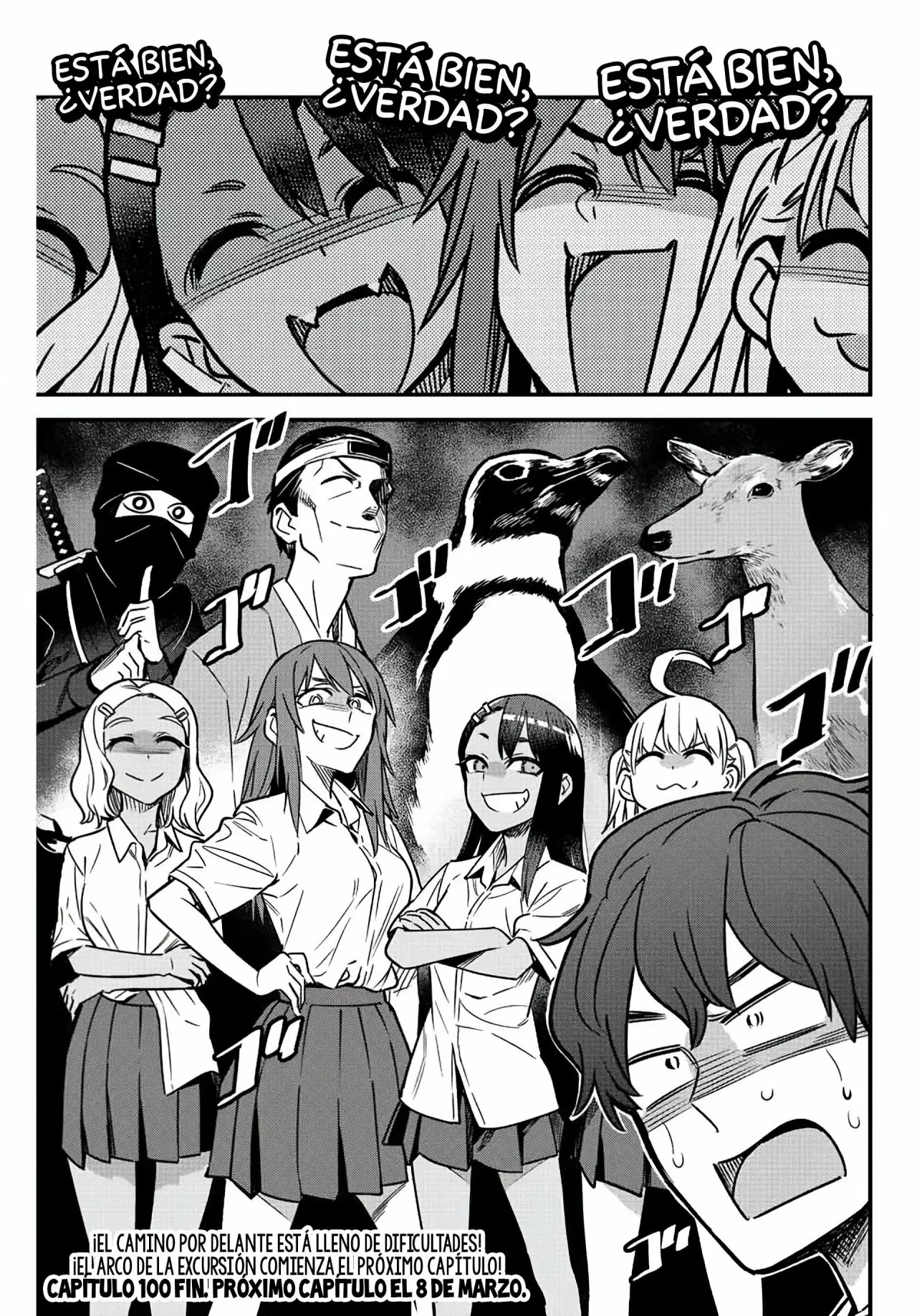 Please don't bully me, Nagatoro capítulo 101, página 27