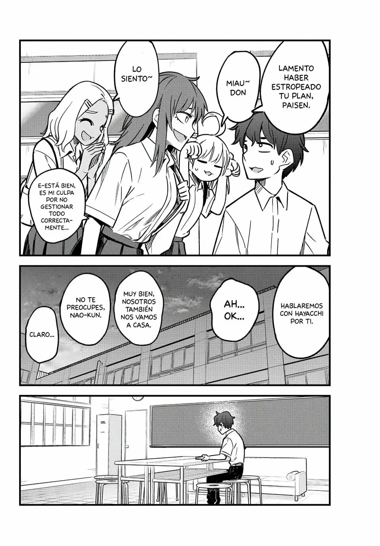 Please don't bully me, Nagatoro capítulo 102, página 18
