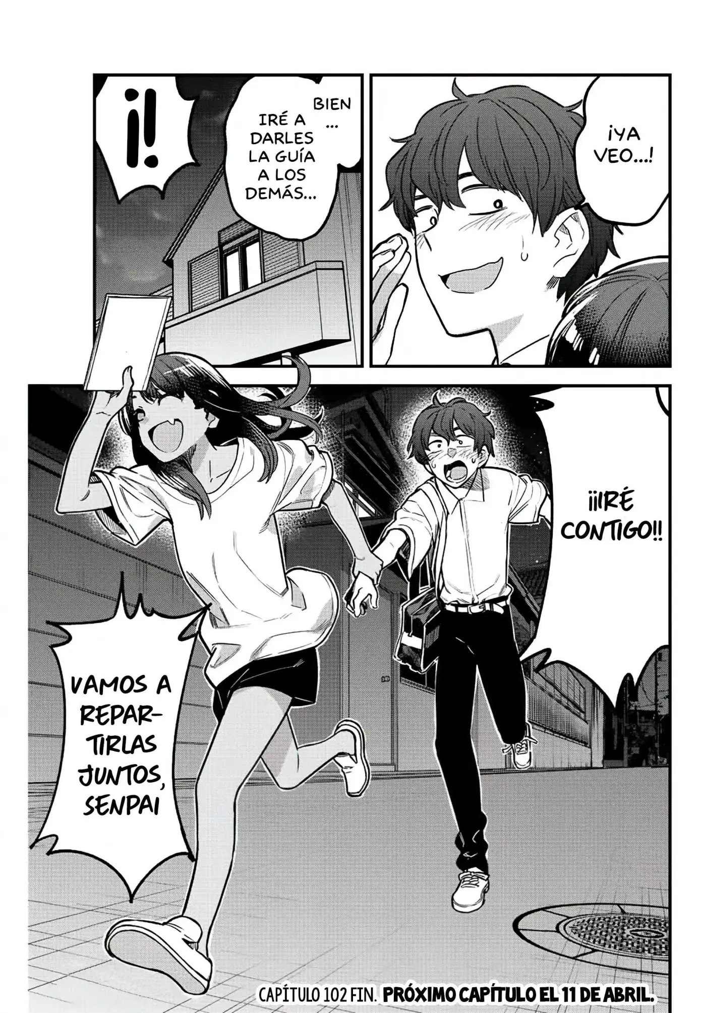 Please don't bully me, Nagatoro capítulo 103, página 22