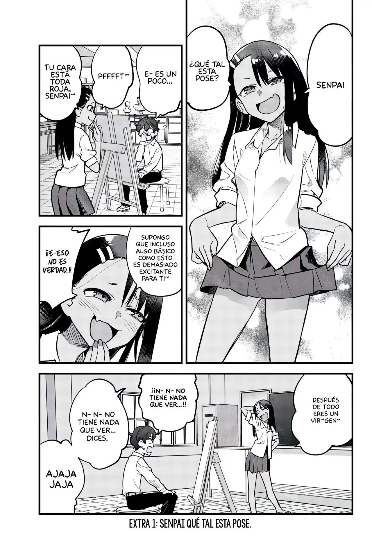 Please don't bully me, Nagatoro capítulo 105.5, página 18