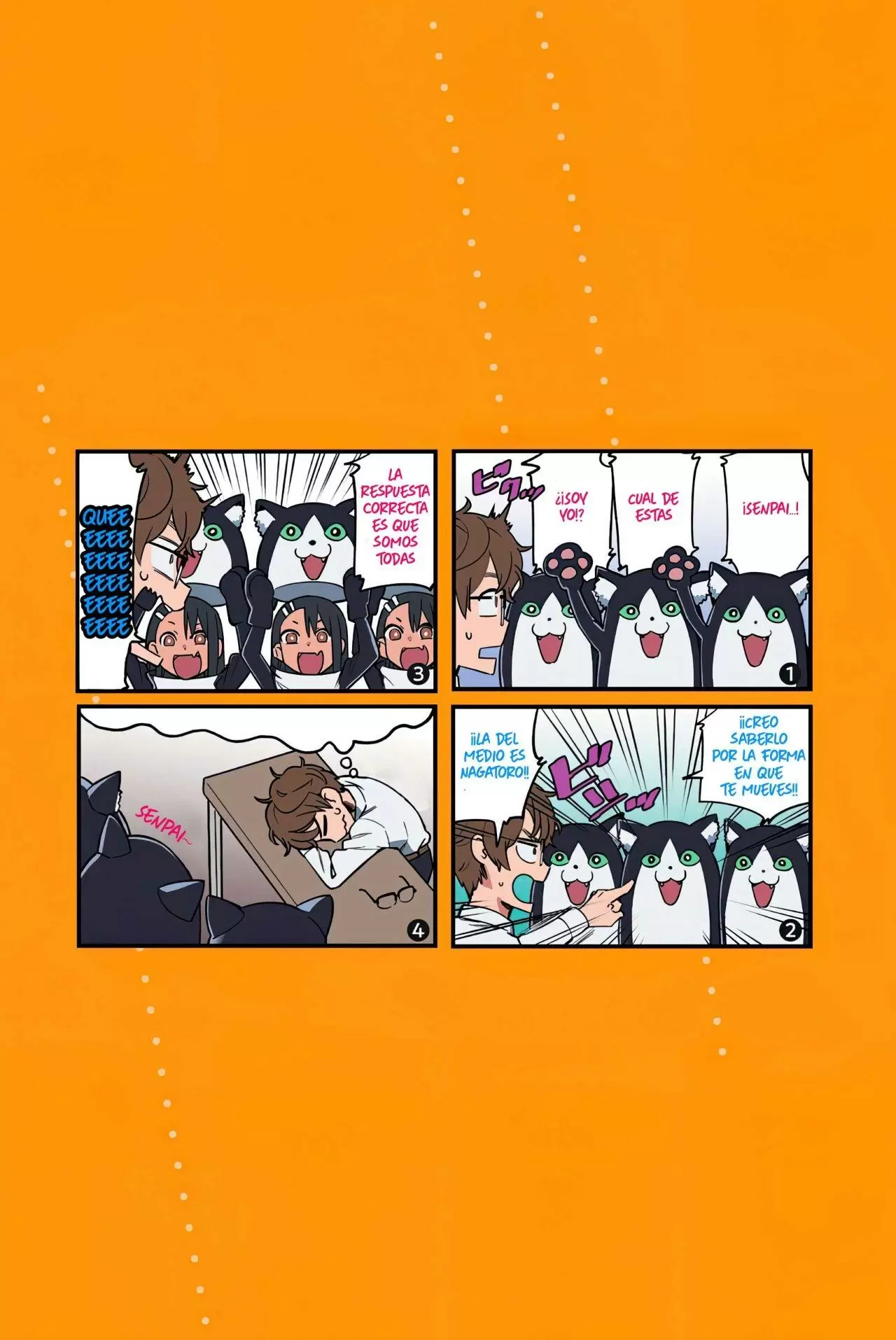 Please don't bully me, Nagatoro capítulo 105.5, página 28