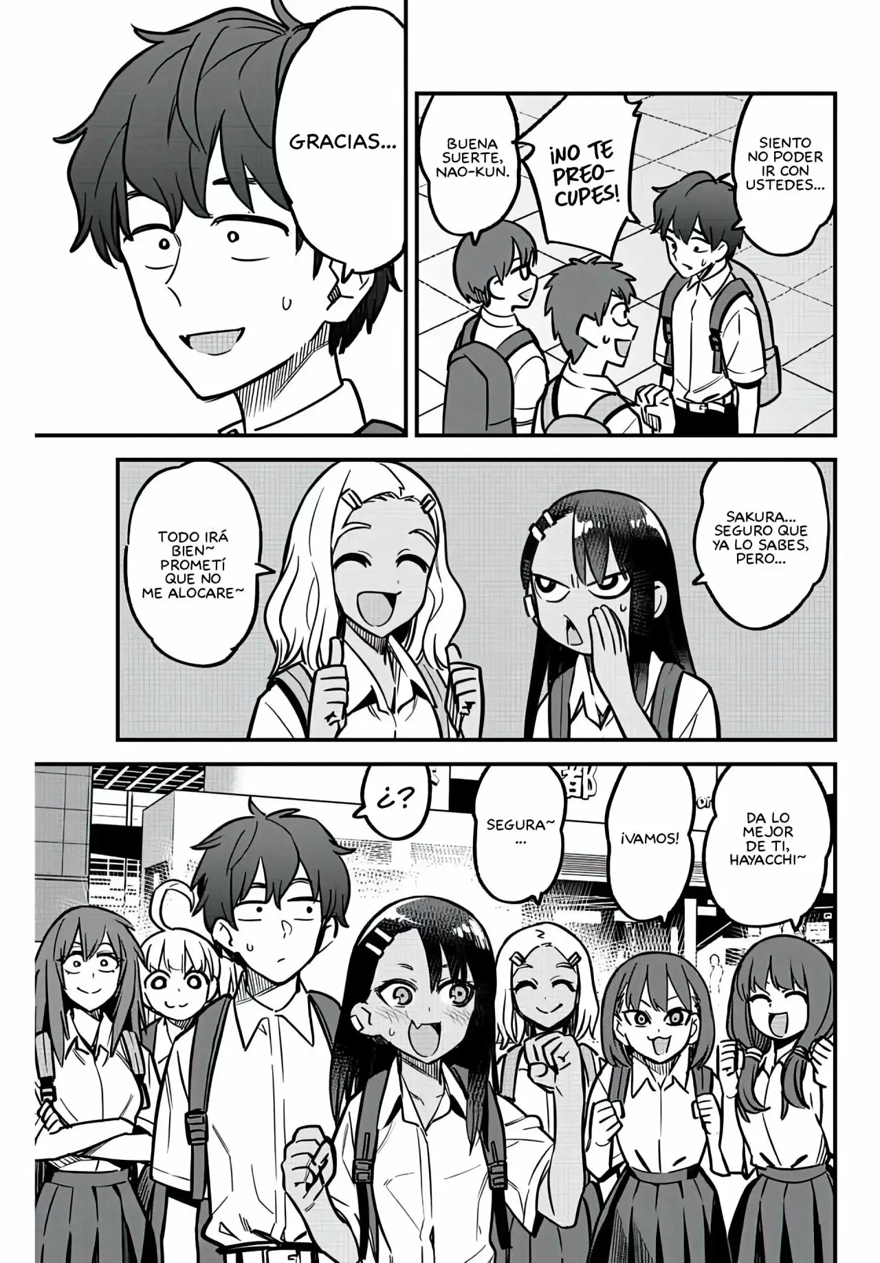Please don't bully me, Nagatoro capítulo 106, página 6