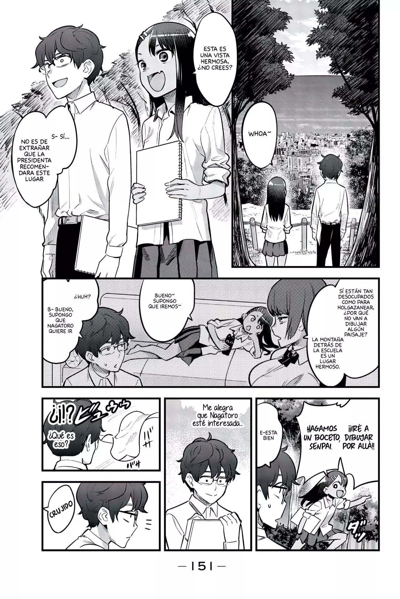 Please don't bully me, Nagatoro capítulo 109.50, página 16