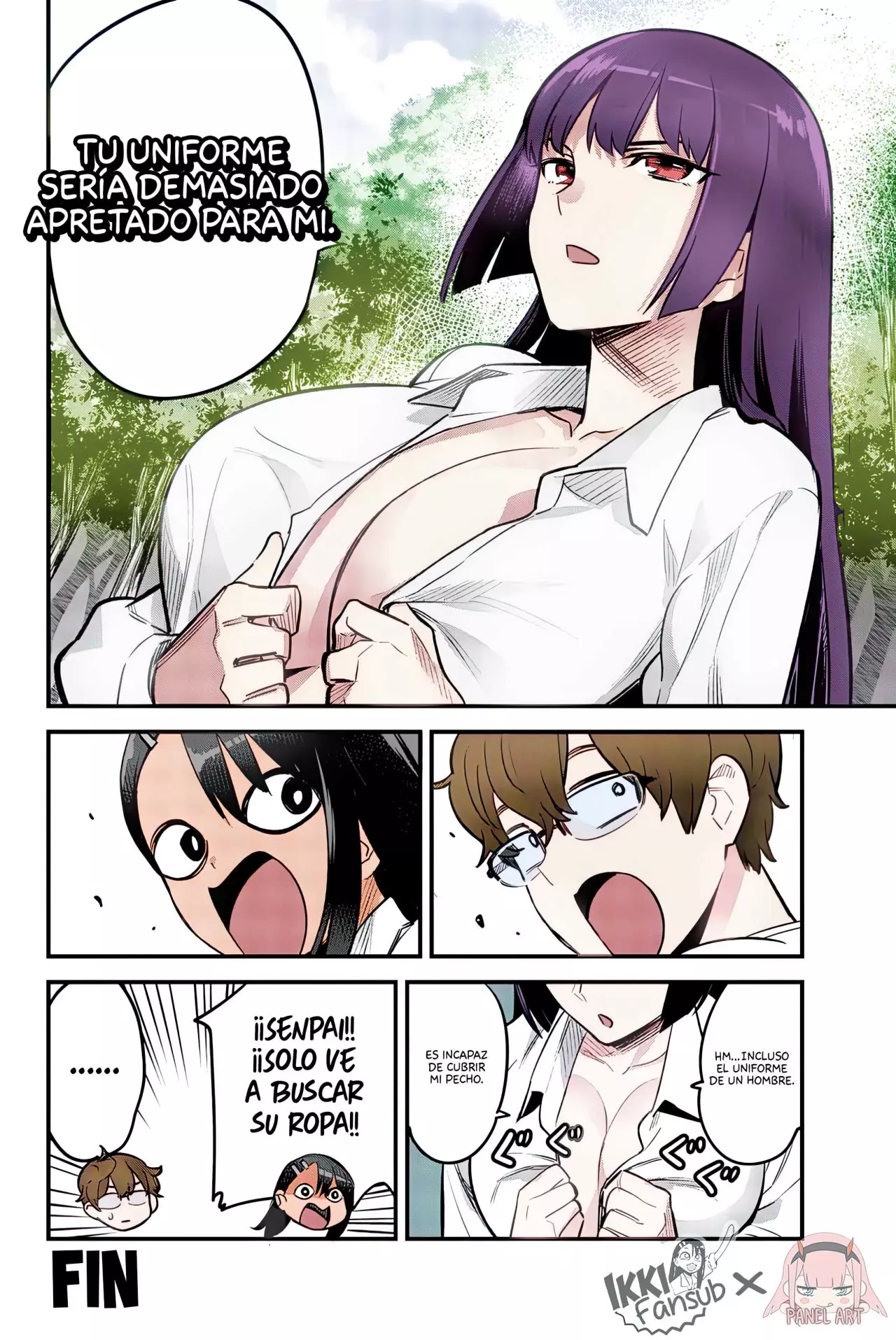 Please don't bully me, Nagatoro capítulo 109.50, página 23