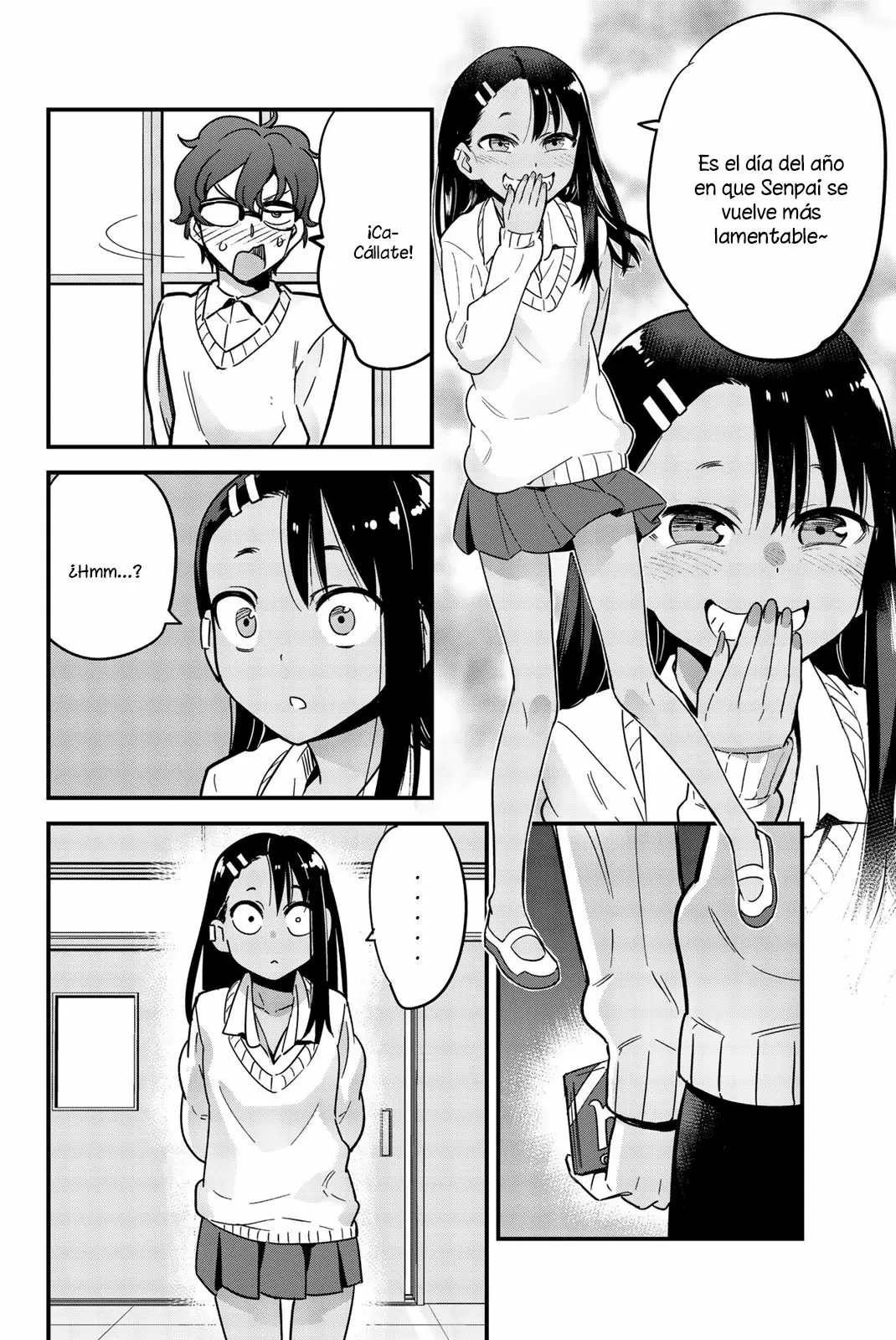 Please don't bully me, Nagatoro capítulo 11.5, página 3