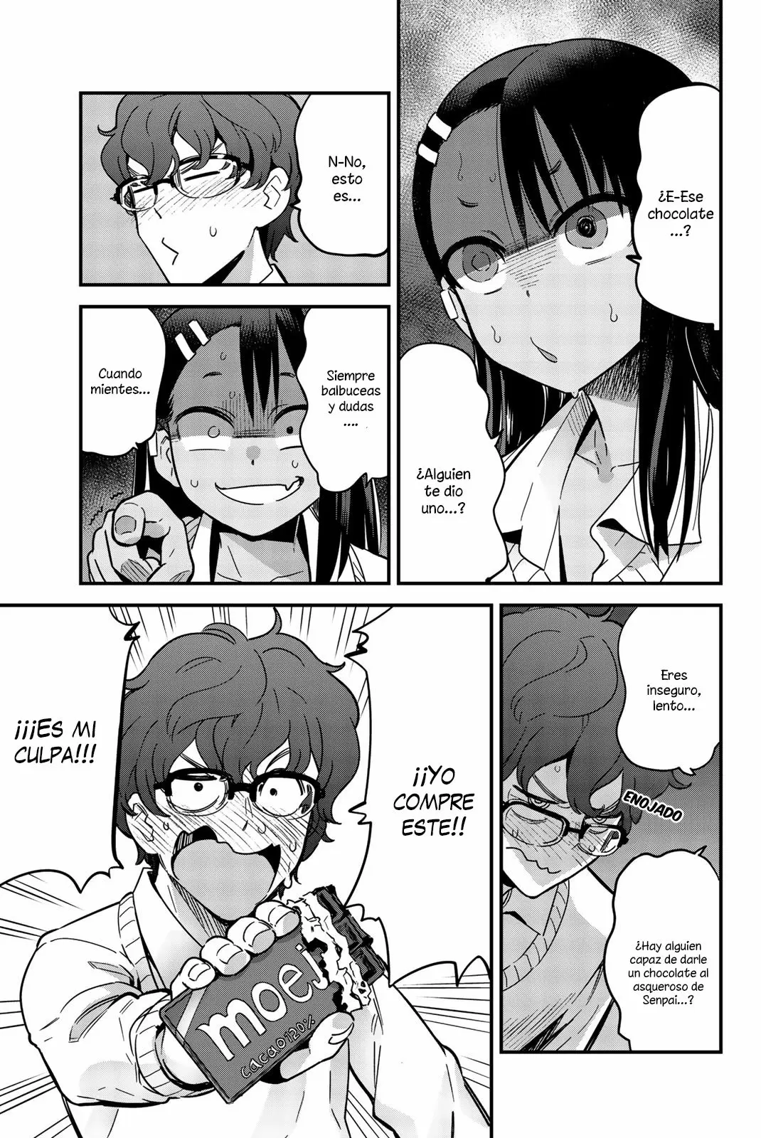 Please don't bully me, Nagatoro capítulo 11.5, página 4