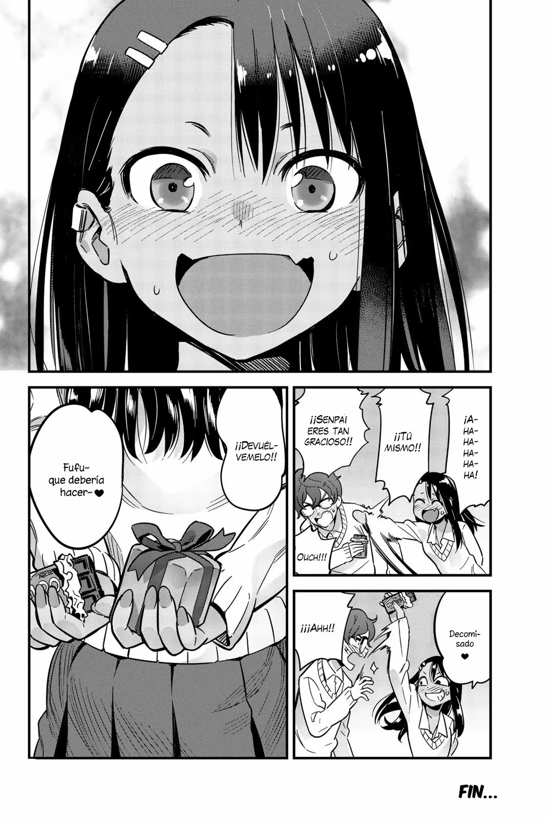 Please don't bully me, Nagatoro capítulo 11.5, página 5