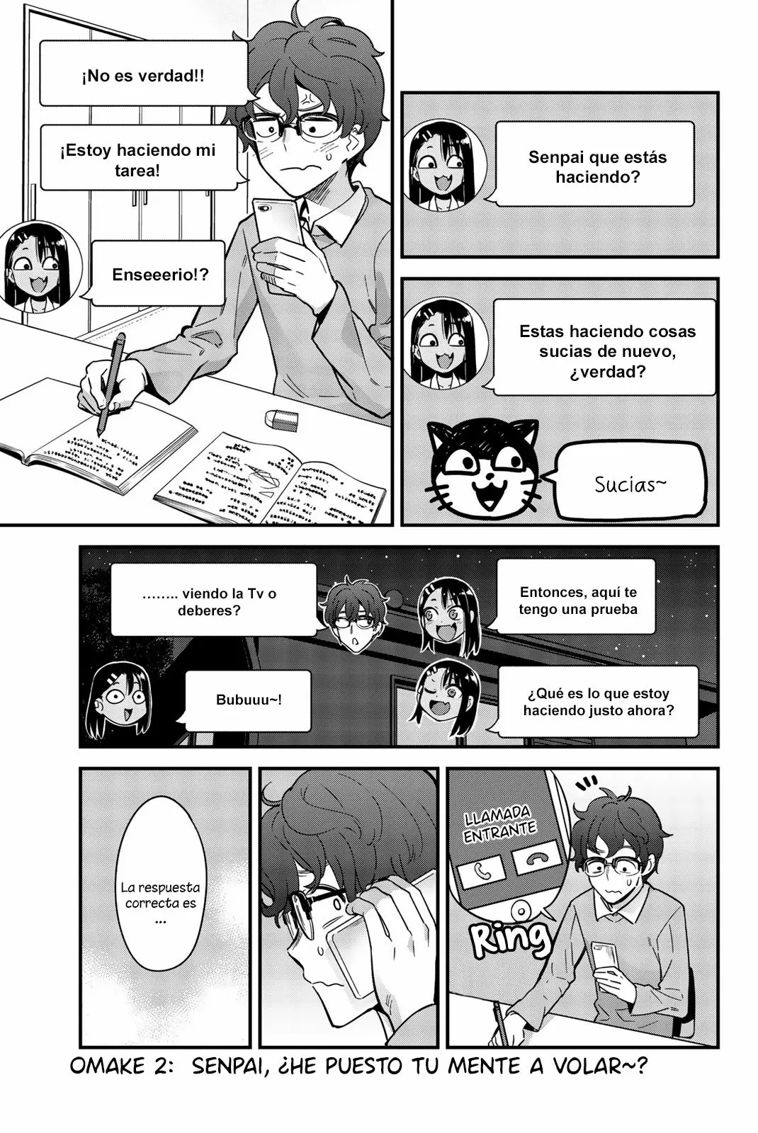Please don't bully me, Nagatoro capítulo 11.6, página 2