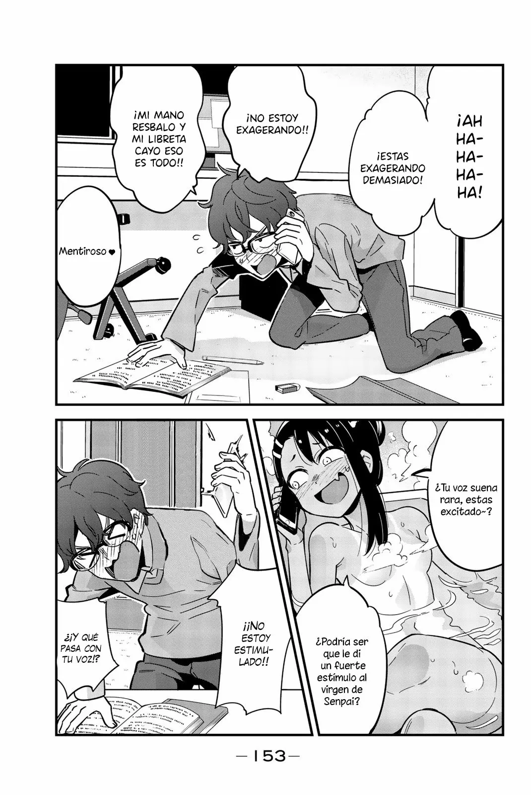 Please don't bully me, Nagatoro capítulo 11.6, página 4